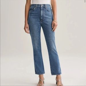 Agolde pinch waist high rise